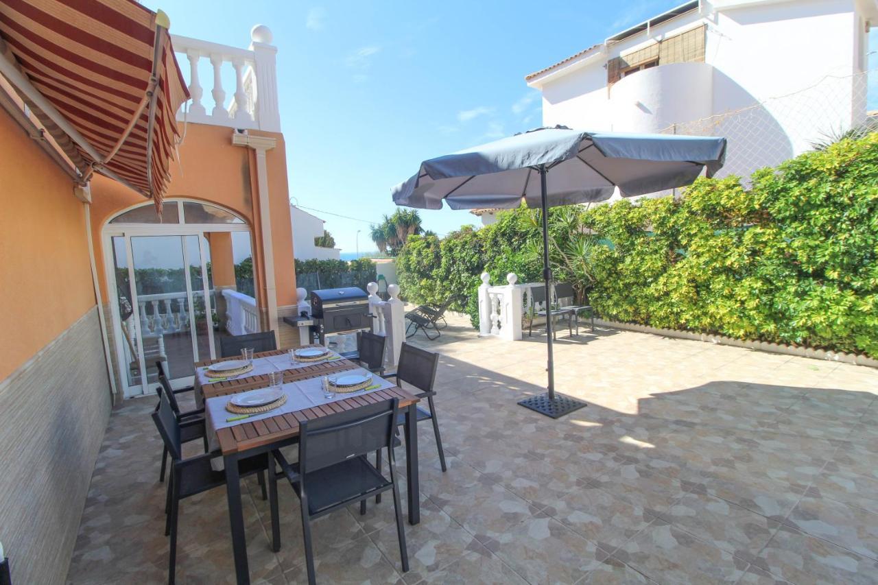 Great Villa, Sea Views, 20 Secs Walk To The Beach, Bbq, 9 People, 5 Mins Car From Alicante City Center, Sailing Club 3 Mins Walk Exterior foto