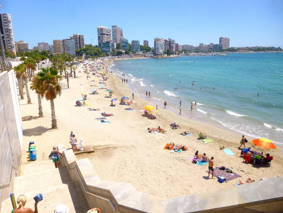 Great Villa, Sea Views, 20 Secs Walk To The Beach, Bbq, 9 People, 5 Mins Car From Alicante City Center, Sailing Club 3 Mins Walk Exterior foto